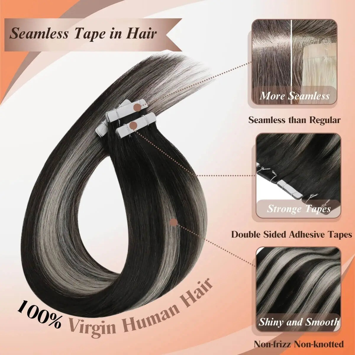 best human hair extensions injection tape in extensions