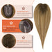 comfortable hair topper for women