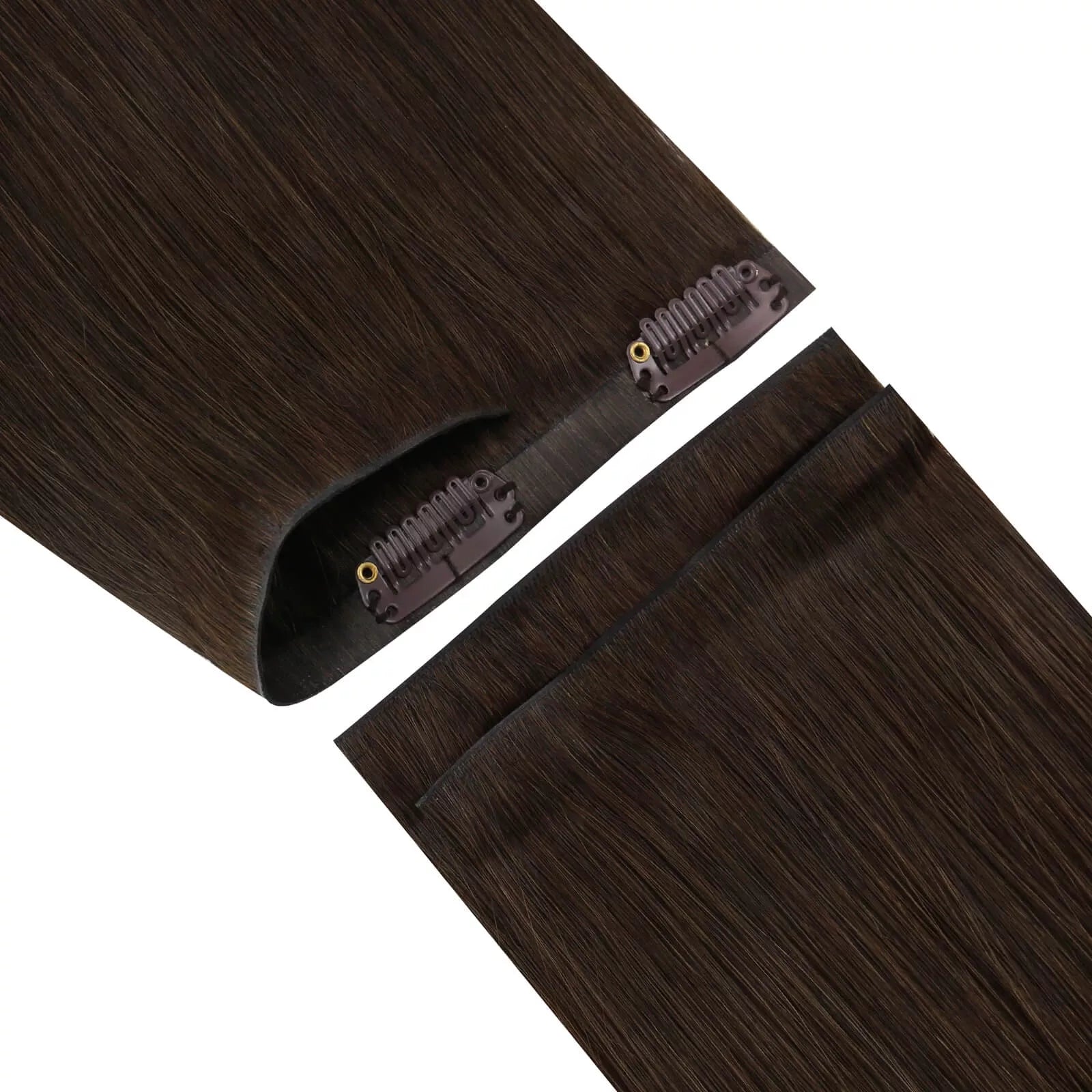 [Pre-Sale] Injection PU Clip in Hair Extensions Best Clip in Hair Brown#4