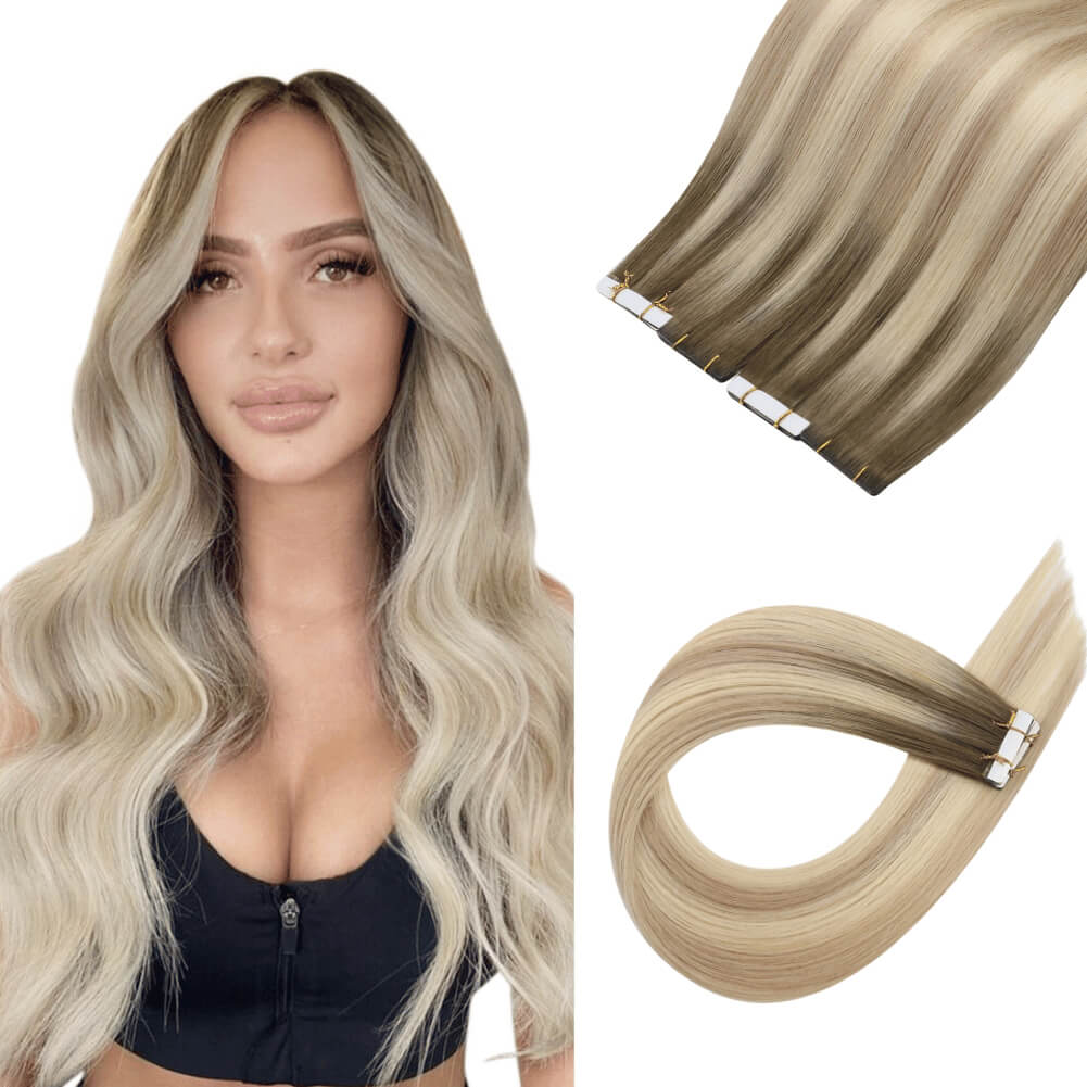 injection tape in hair extensions high quality human hair