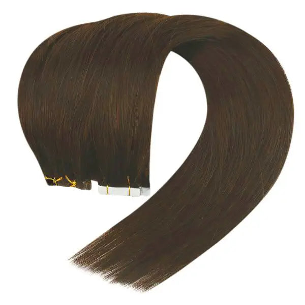 tape in hair extensions brown hair