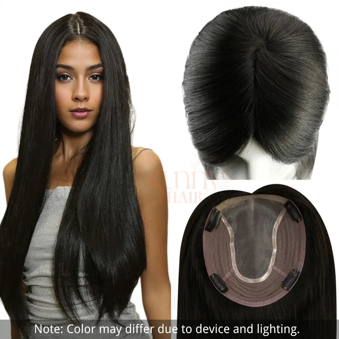 hair topper for women with hair loss and thinning