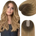 hair topper that blends with natural hair