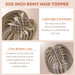 remy human hair topper for women