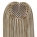 highlight brown blonde human hair toppers