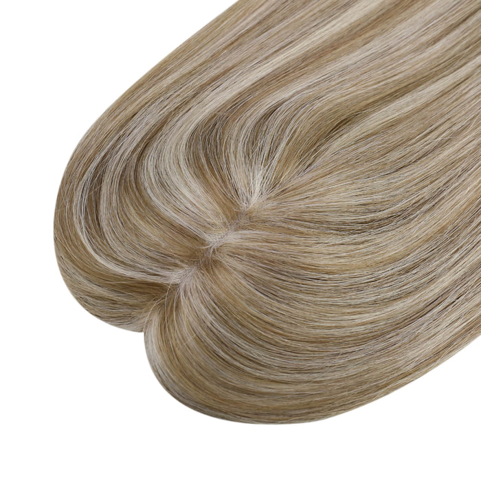 removable hair topper for women