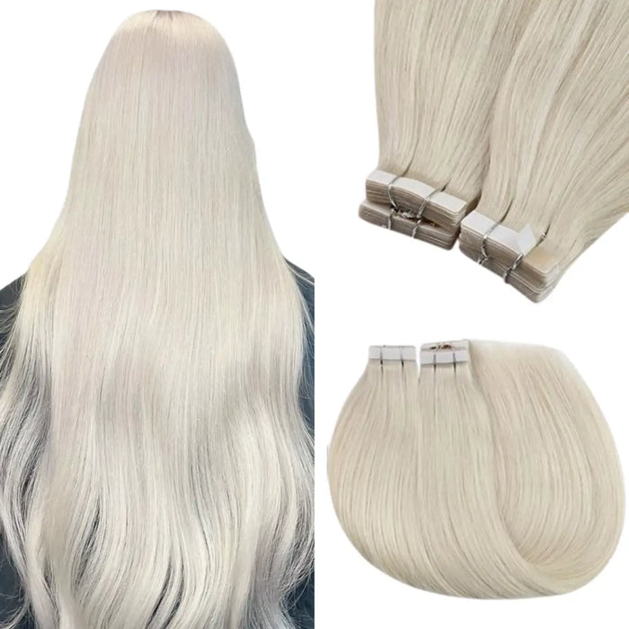 sunny hair tape in extensions,best tape in hair extensions,Tape in human hair extension seamless Tape hair double side glue in hair