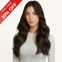 [Pre Sale] Injection PU Clip in Hair Extensions Best Clip in Hair Brown#4
