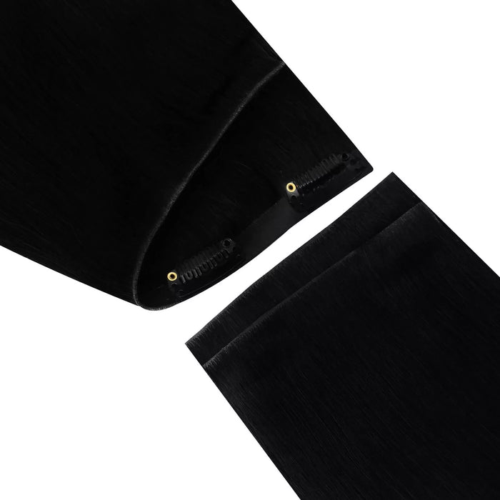 [Pre-Sale] Injection PU Clip in Hair Extensions Best Clip in Hair Natural Black #1B