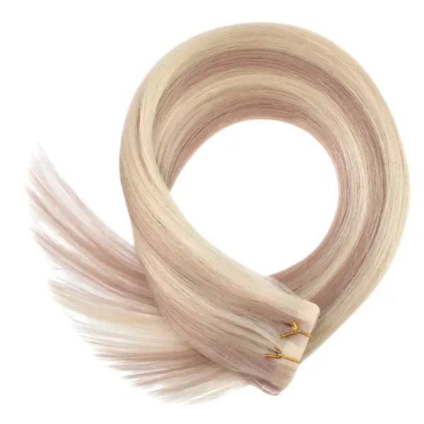seamless tape in hair extensions