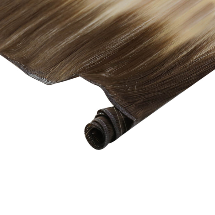 sew in weft hair extensions high quality genius weft
