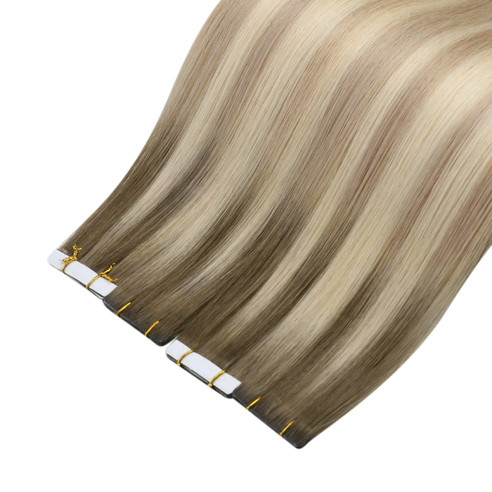 Invisible Seamless Virgin Hair,Injection tape in extensions,Virgin Hair Injection tape in hair extensions,sunny hair Virgin Hair Injection tape in extensions,balayage hair
