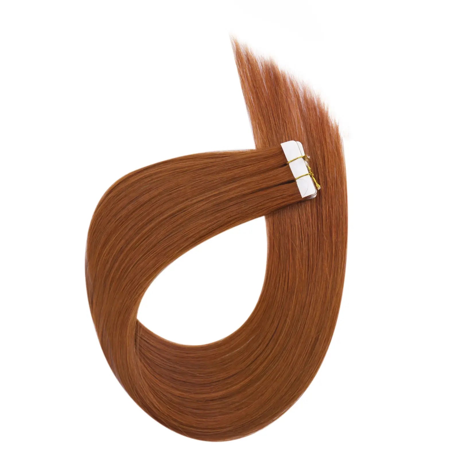 tape in hair extensions human hair copper color