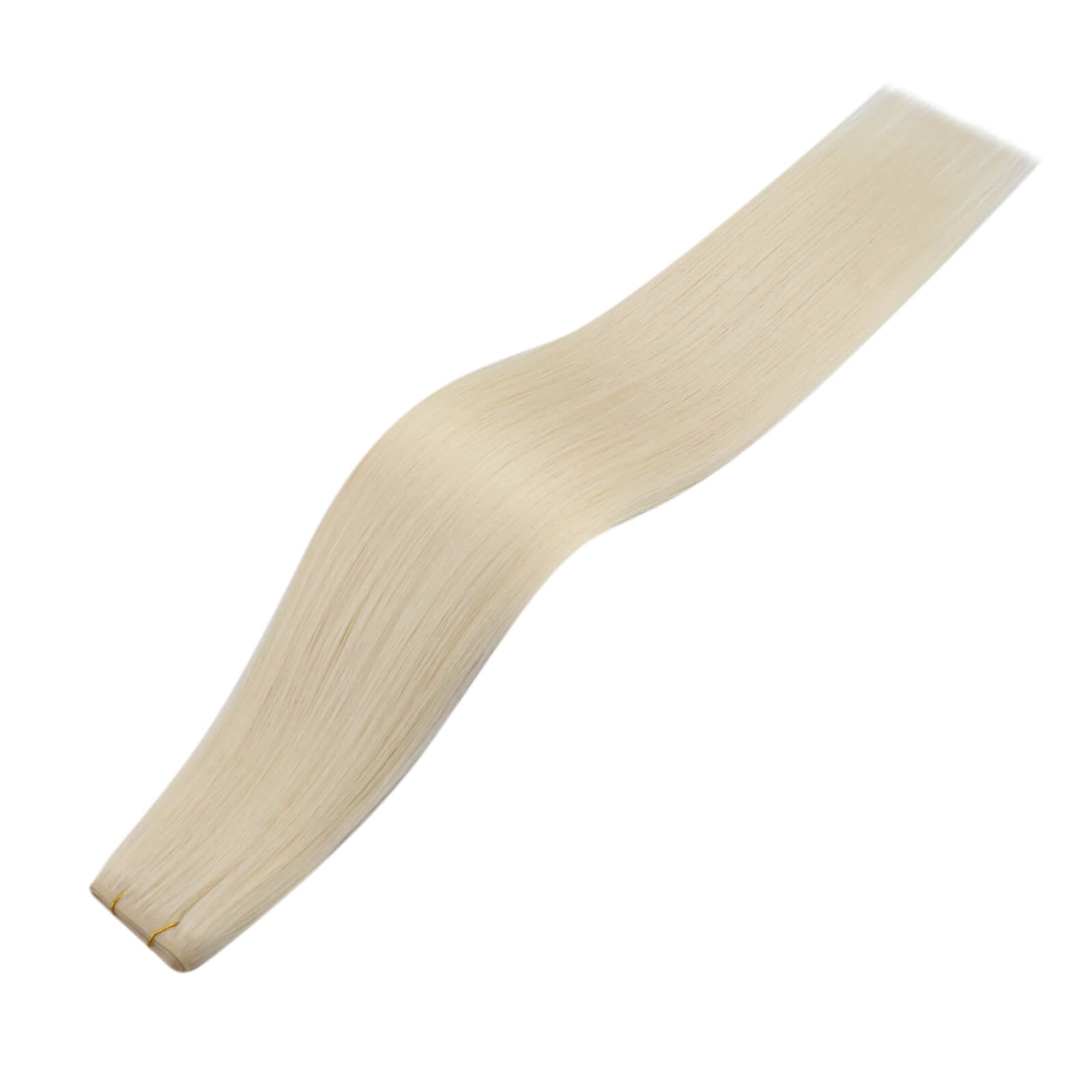 sew in weft, weft hair extensions, virgin hair extension, highest quality human hair extension, seamless weft hair extension, blonde hair extension