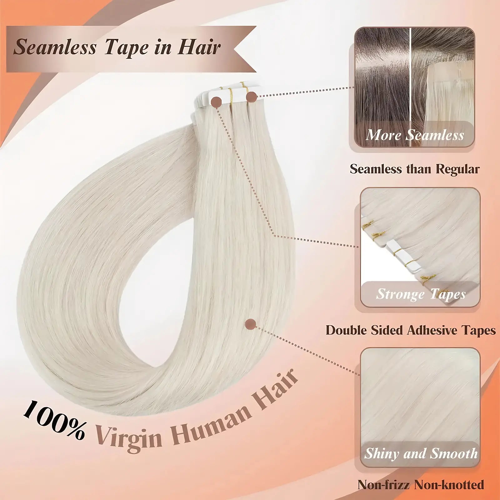 tape ins,tape in hair extensions