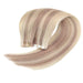 injection tape in hair extensions highlighted color