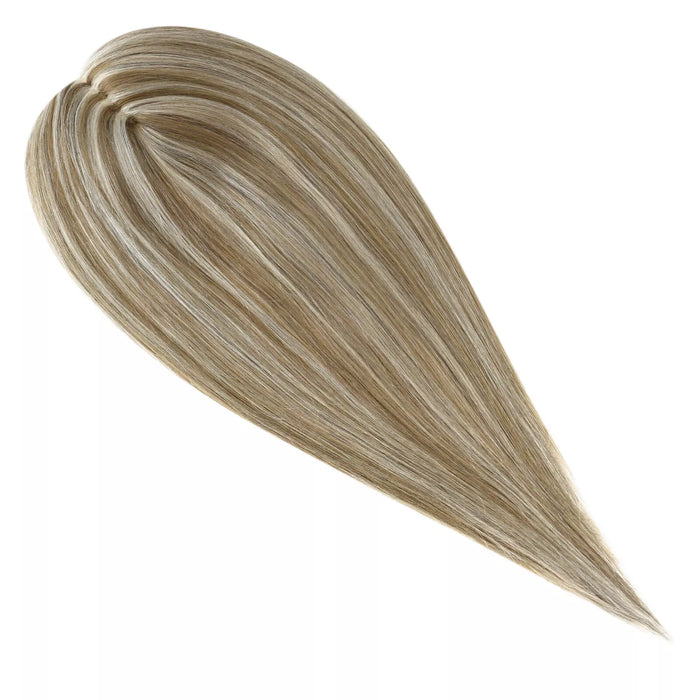 5x5 hair topper highlight brown blonde color