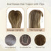virgin hair toppers for thinning hair, balayage highlights, natural hair piece, seamless blend, full coverage, non-shedding, long-lasting hair, comfortable fit, hair loss solution, realistic look, soft texture, high-quality hair topper, easy to style