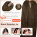 lightweight human hair topper for thinning hair