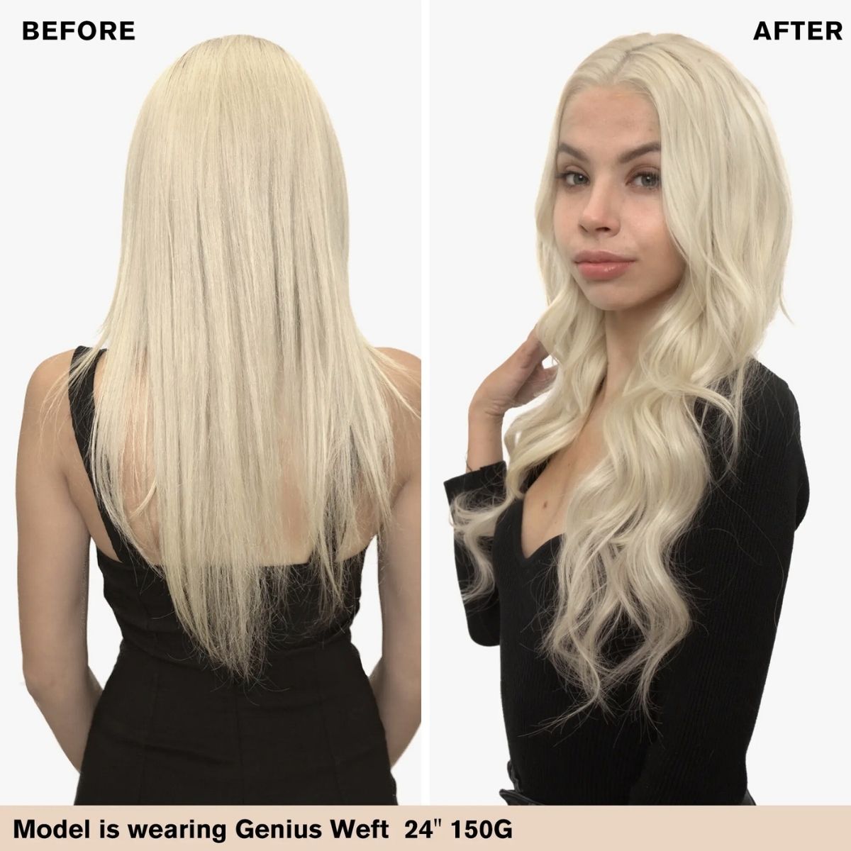 genius_weft hair extensions,human hair weft,sew in hair