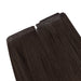 butterfly weft hair extensions dark brown human hair