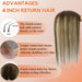 natural looking hair piece for women