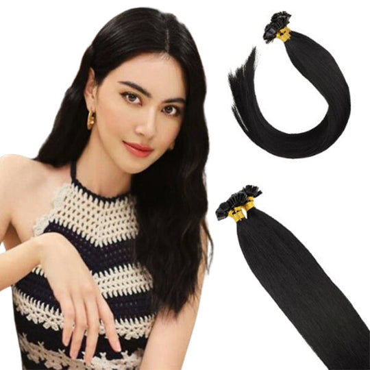 flat tip fusion human hair extentions