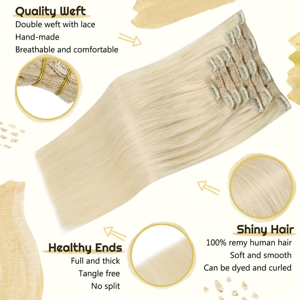 clip in hair extensions invisible clips in hair seamless clip in hair extensions double weft human hair clip in extensions weft hair extentions