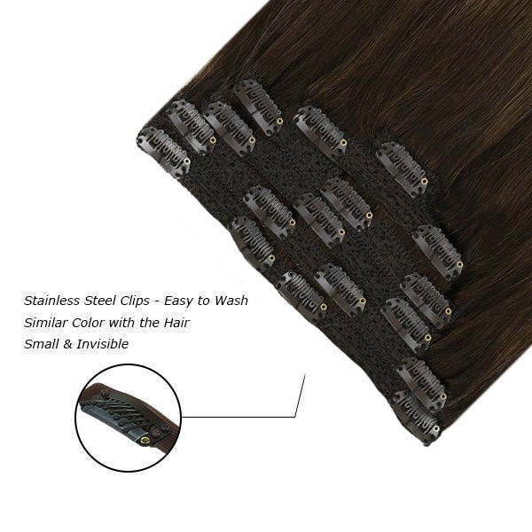 clip in hair extensions invisible clips in hair seamless clip in hair extensions double weft human hair clip in extensions weft hair extentions