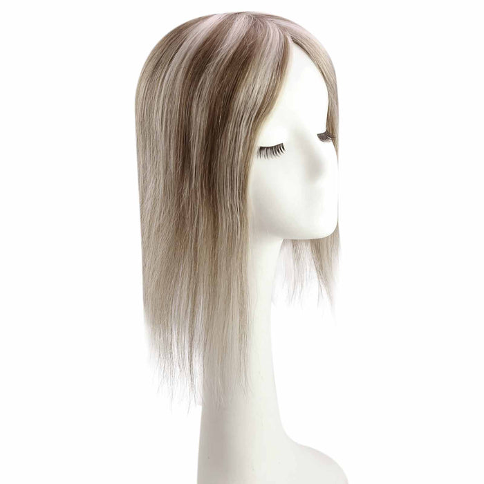 hair topper silk base,hair topper human hair,hair topper for women,hair topper for thinning crown,hair topper,clip on hair topper,Best Hair Topper with Clips,hair topper for thinning hair,topper for hair,mono hair topper,mono top human hair topper,14 inch hair extensions,16 inch hair extensions,12 inch hair extensions,light brown hair topper,blonde human hair topper,balayage hair topper.center parted wig,topper with center parted seams,Hair Volumizers,Clip-In Hair Volumizers