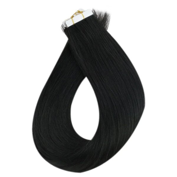 silky straight tape in hair extensions human hair