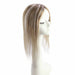 handmade human hair topper