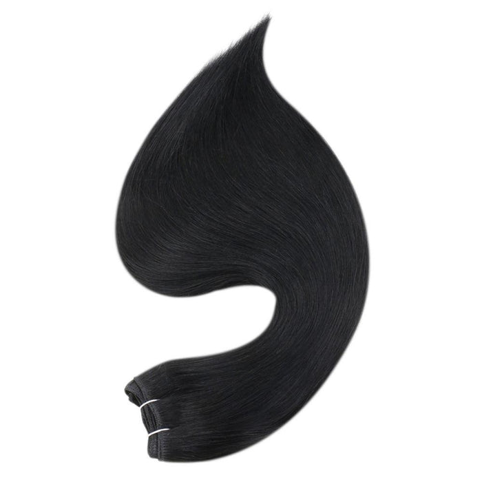 virgin hair tangle free weft hair extensions for women