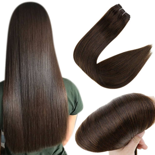machine made weft hair extensions for women