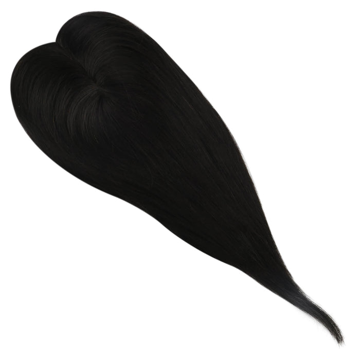 high quality remy hair extensions,hair topper women,hair topper wig,hair topper silk base,hair topper human hair,hair topper for women,hair topper for thinning crown,hair topper,clip on hair topper,dark brown hair topper,16 inch hair extensions,18 inch hair extensions,black hair,black topper hair,100% human hair,Hair Volumizers,Clip-In Hair Volumizers