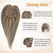 mono base hair topper real human hair