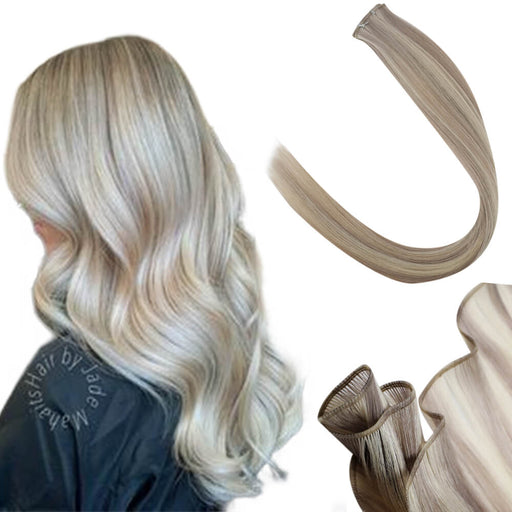 weft extensions for salon high quality human hair bundles