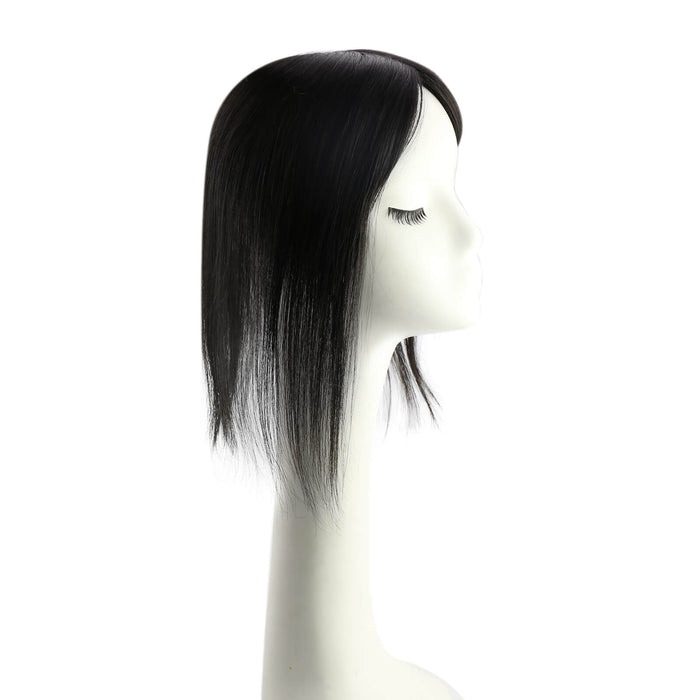 high quality hair topper real human hair