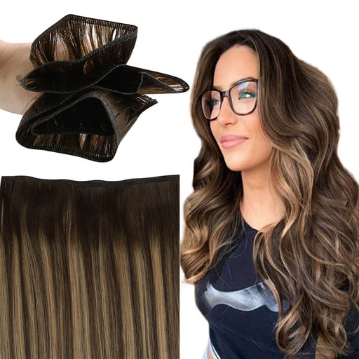 sunny hair Flat silk hair weft,wefted human hair,sunny hair sew in weft hair extensions human hair,braiding hair