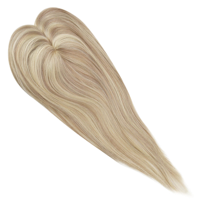 natural human hair topper