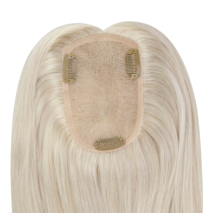 100% human hair topper for women