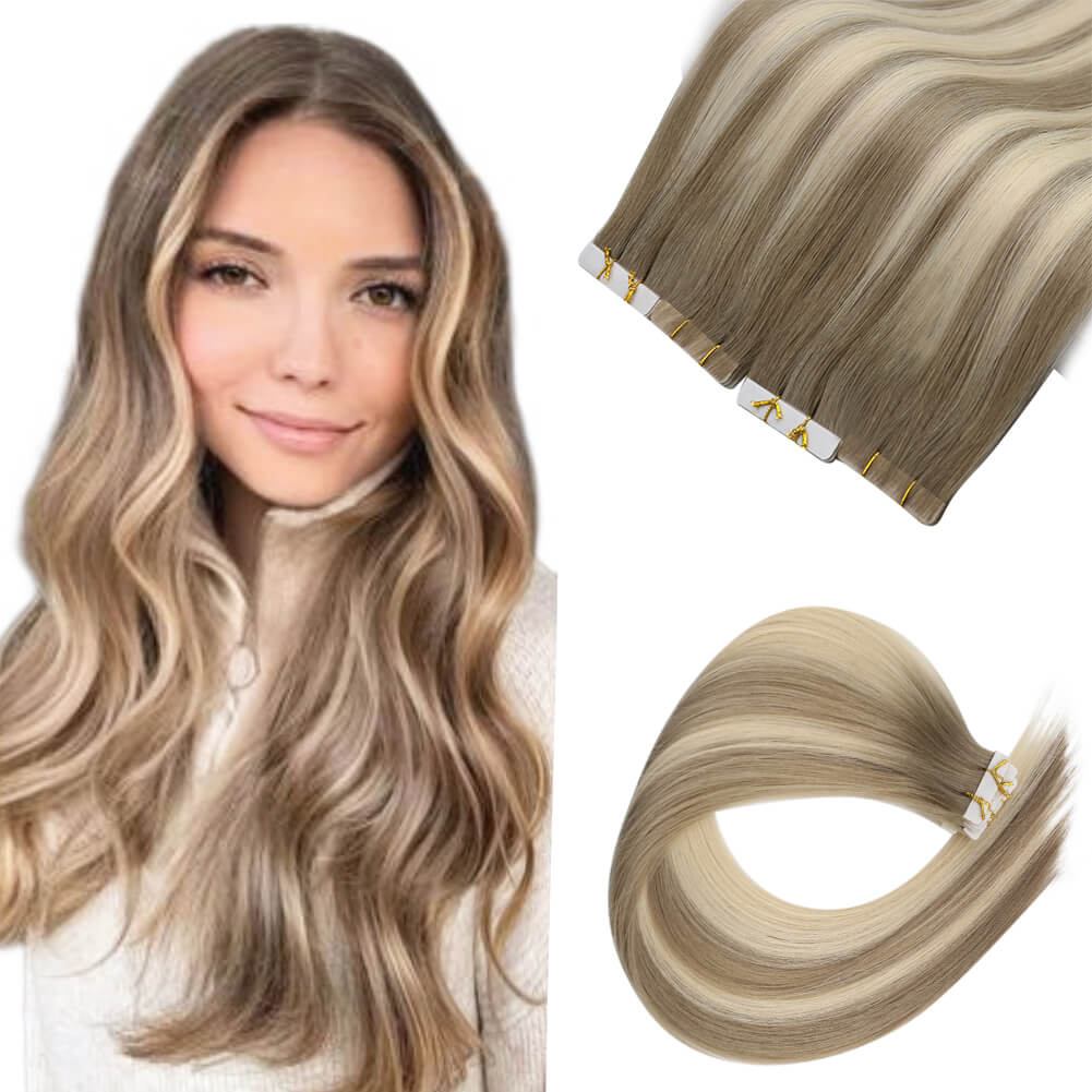invisible tape in tracks hair extensions