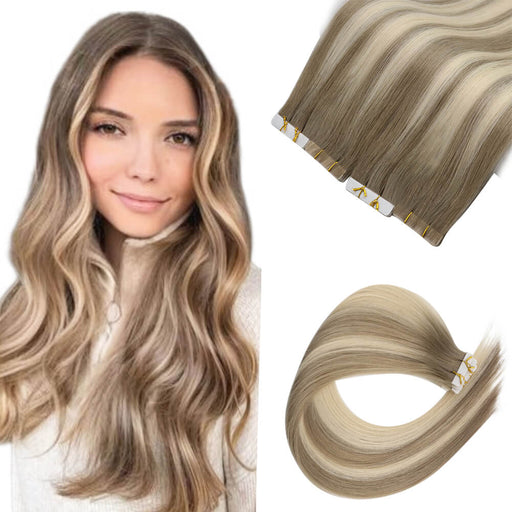 invisible tape in tracks hair extensions