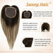 sunny hair extensions remy human hair toppers