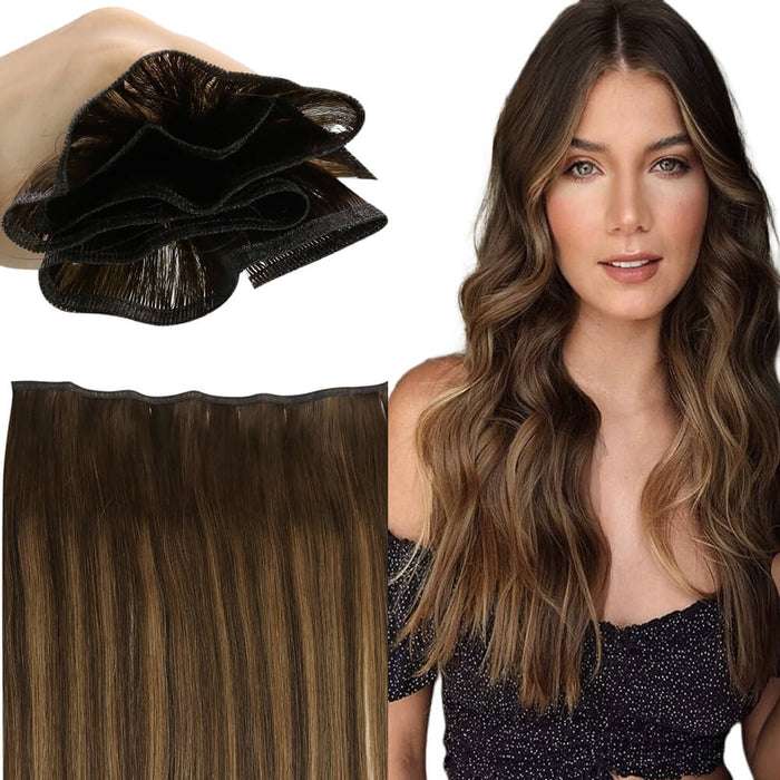 sunny hair Flat silk hair weft,wefted human hair,sunny hair sew in weft hair extensions human hair,braiding hair