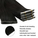 seamless invisible injection tape in extensions
