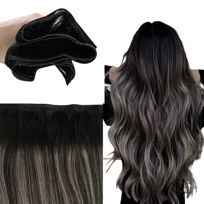 sunny hair Flat silk hair weft,weft hair extensions,sunny s hair store