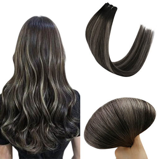 weft hair extensions cuticle intact human hair