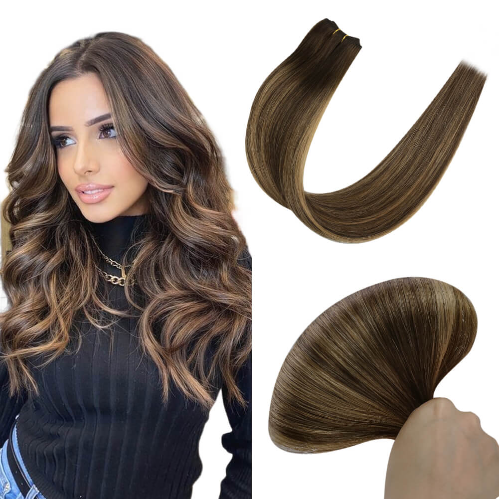 weft hair extensions weave bundles straight hair