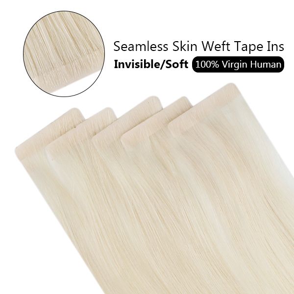 injected tape in hair extensions for women